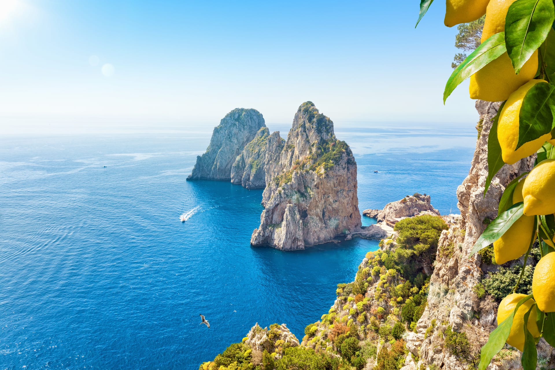 Capri in Italien