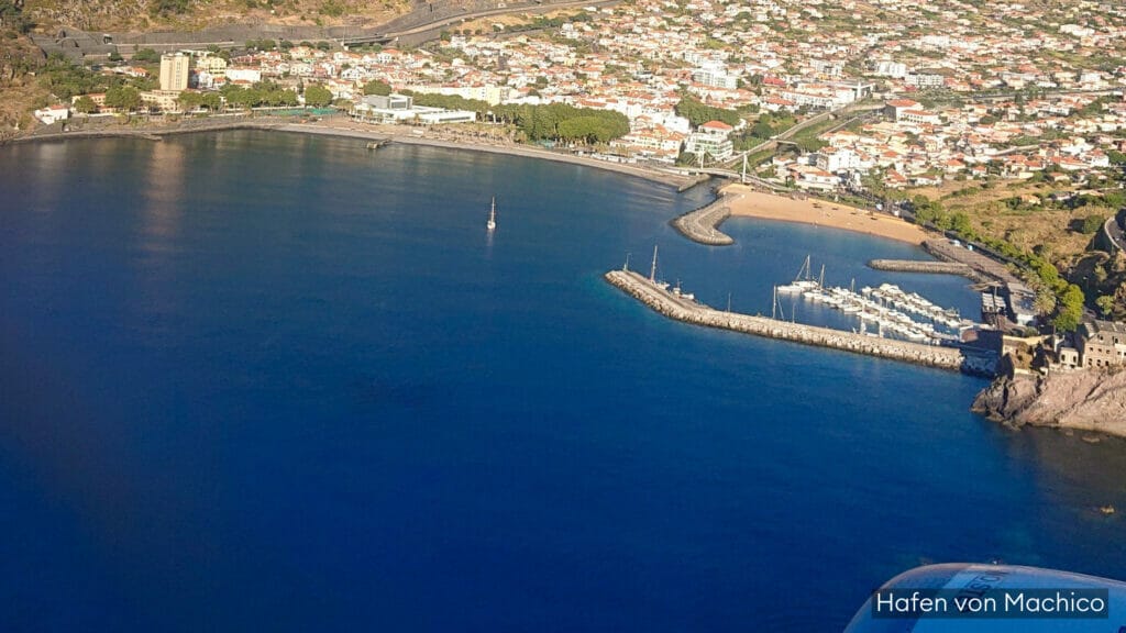 Madeira Hafen von Machico