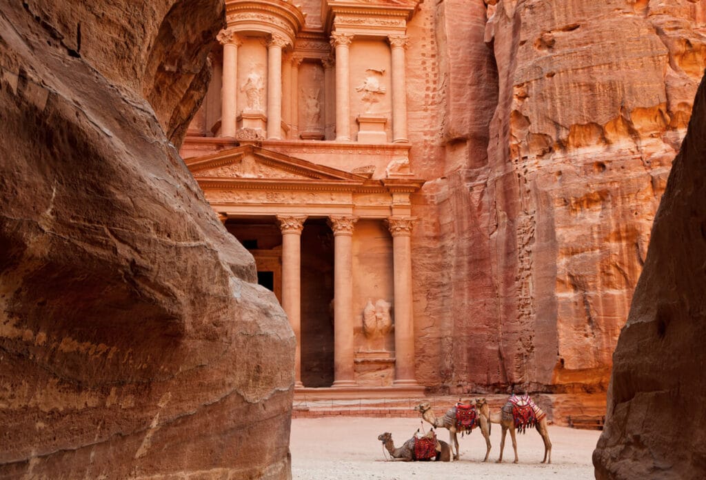 Schatzhaus Petra in Jordanien