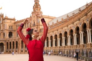 Spanien Andalusien Taenzerin