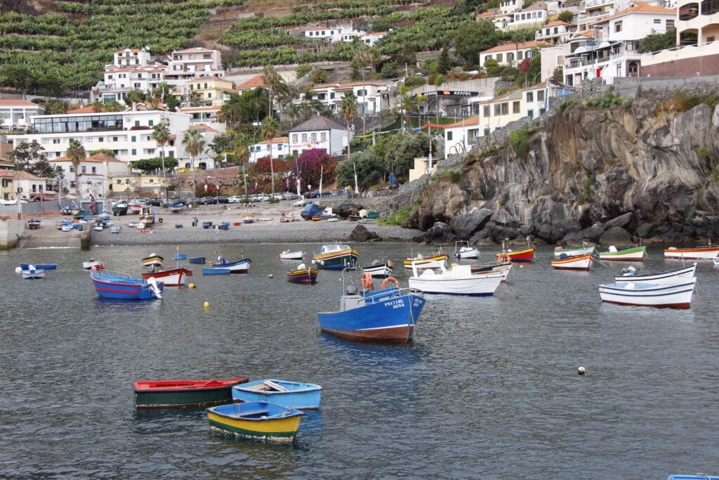 Camara de Lobos Hafen